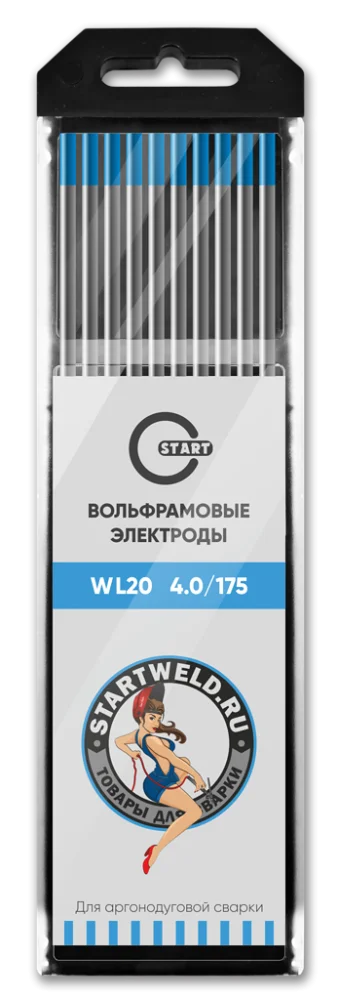 START WL 20 4,0/175 Вольфрамовый электрод (голубой) WL2040175
