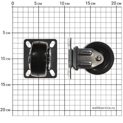 Колесо для источника MZ (неповоротное)