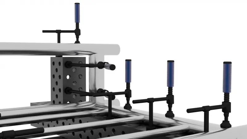 Струбцина универсальная 200х200 мм. 90°