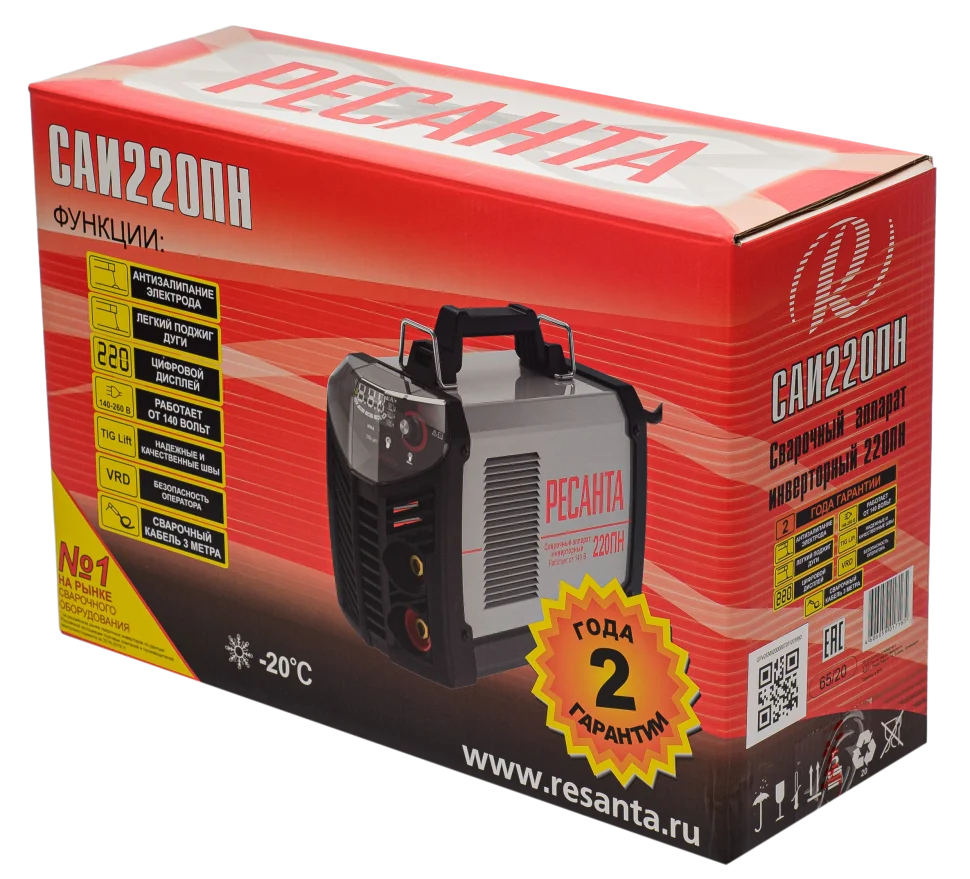 Сварочный аппарат РЕСАНТА САИ-220ПН