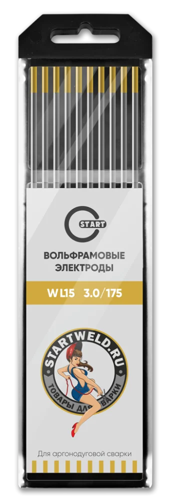 START WL 15 3,0/175 Вольфрамовый электрод (золотой) WL1530175