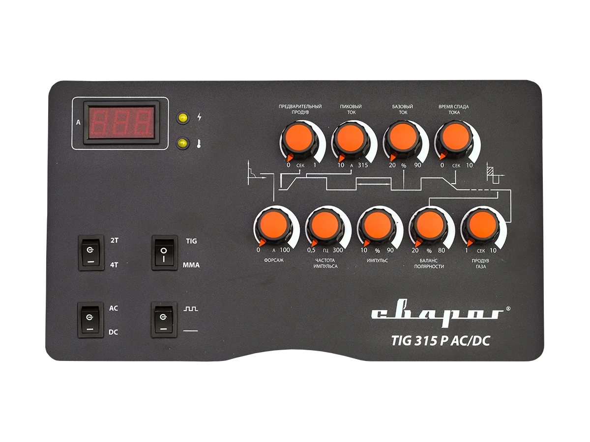 Аргонодуговой сварочный аппарат TECH TIG 315 P AC/DC (E103)