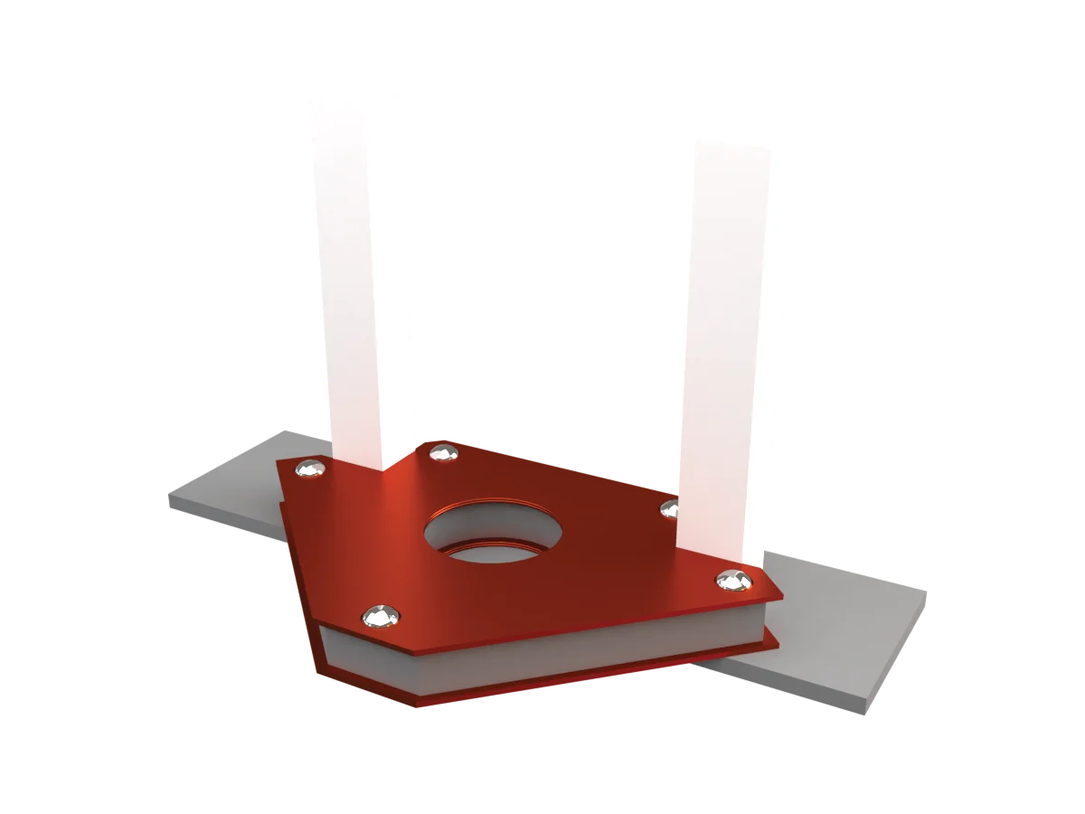 Угольник магнитный МС–34