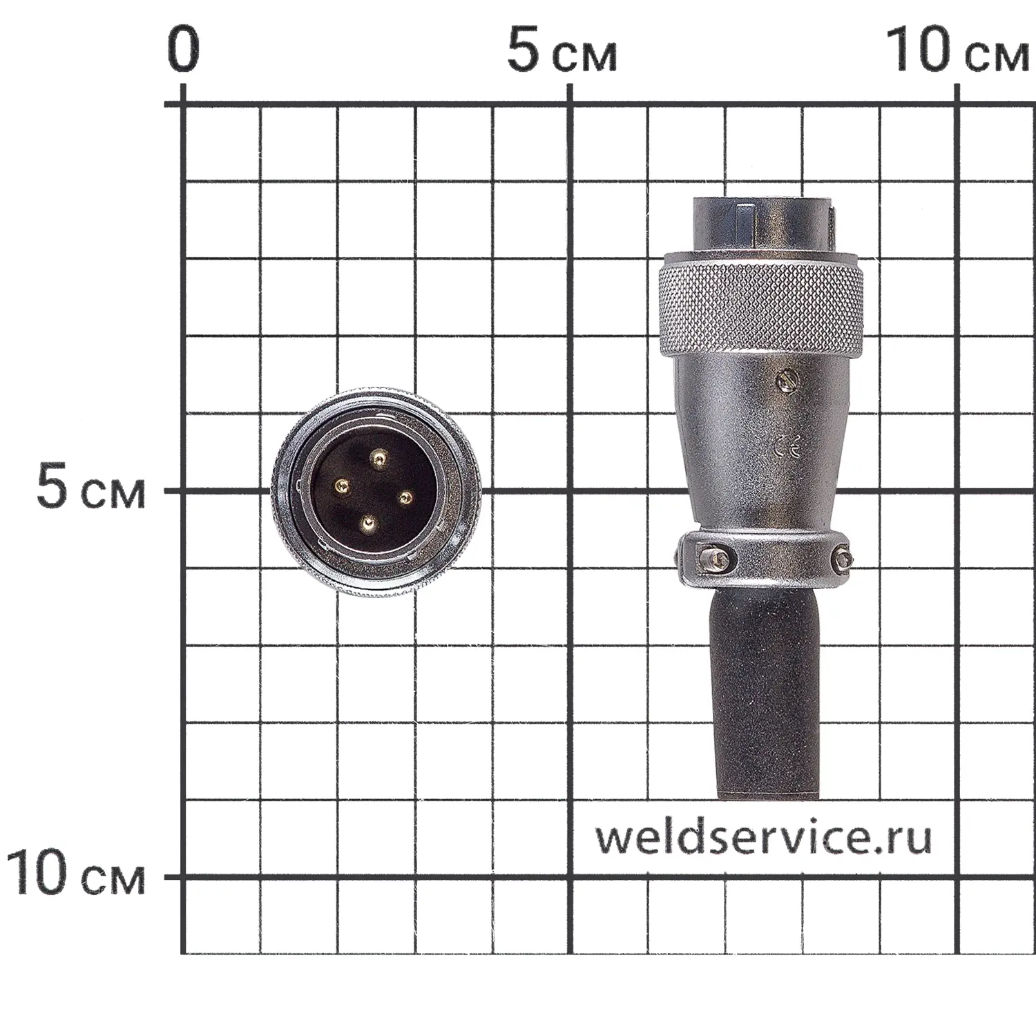 Разъём 4 pin-20 кабельный MZ