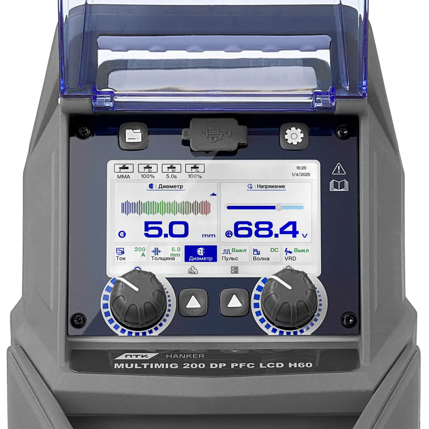 Сварочный полуавтомат ПТК HANKER MIG 200 DP PFC LCD H60