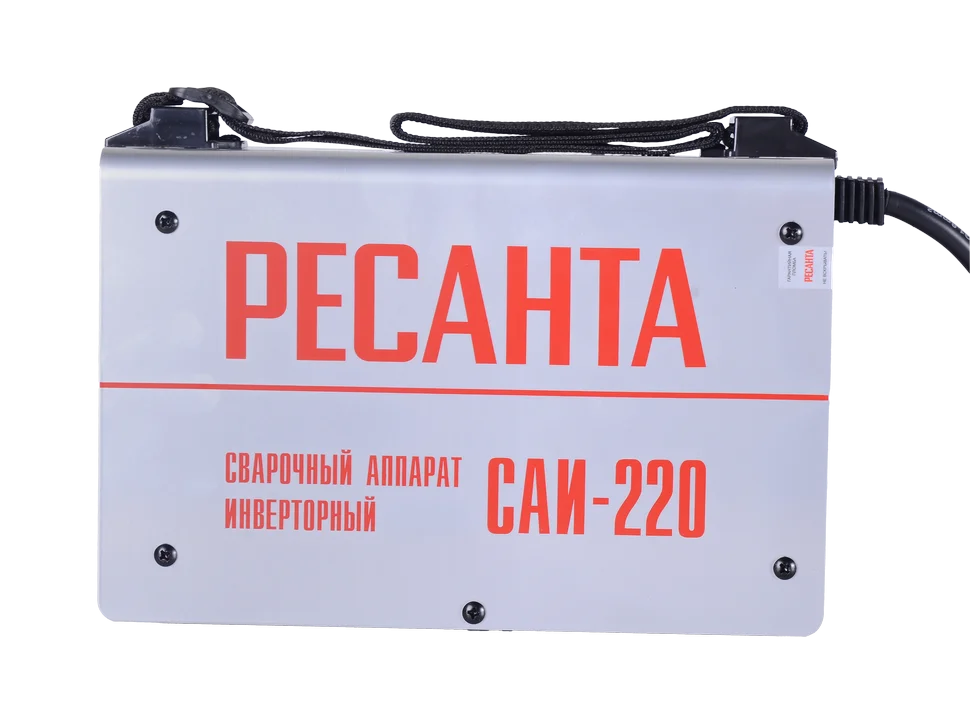 Сварочный аппарат инверторный Ресанта САИ 220 в кейсе сварочный аппарат MMA