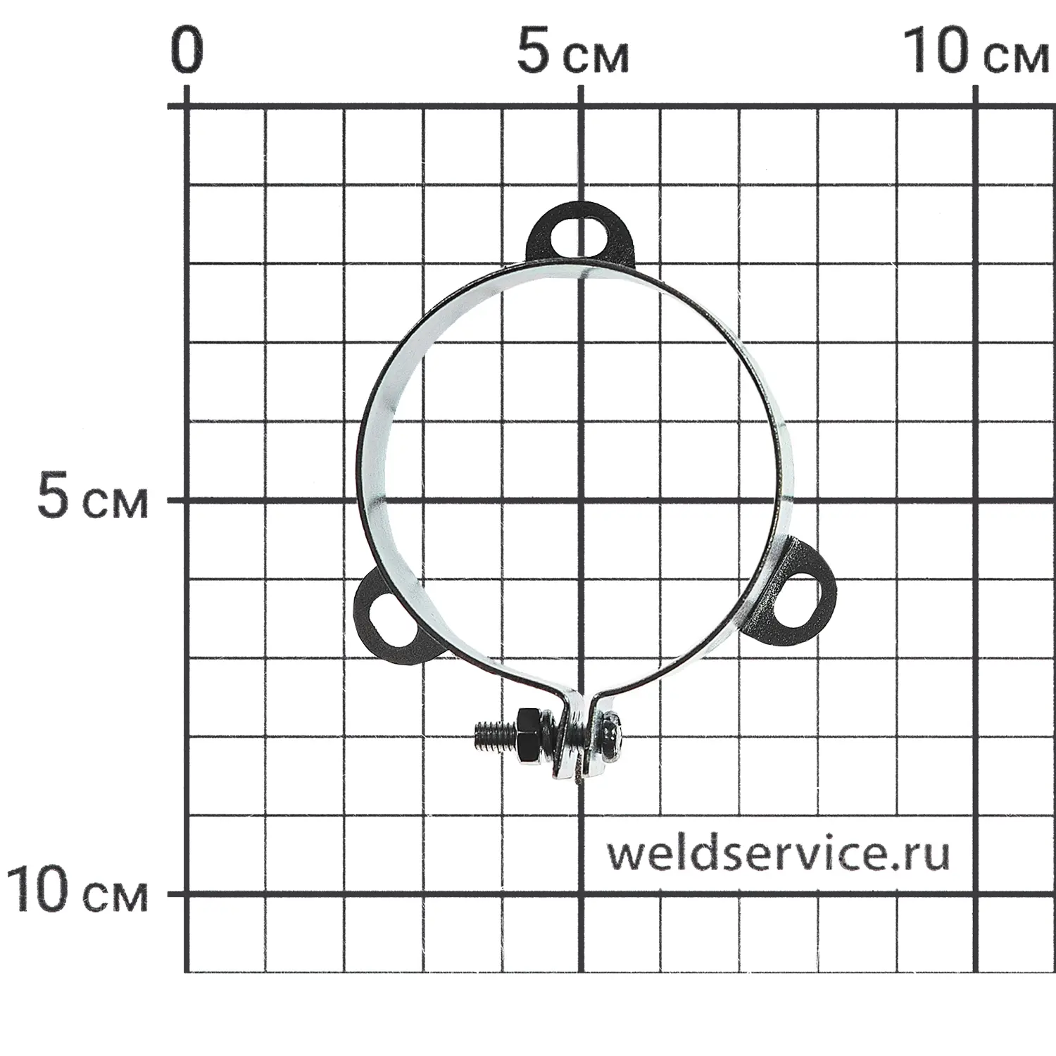 Крепление конденсаторов металл