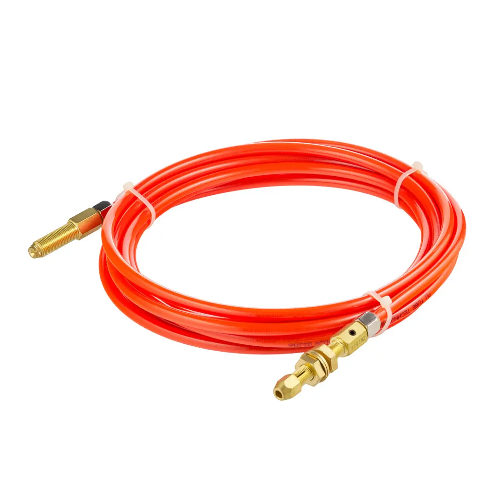 Канал направляющий СТАЛЬ 5м Красный LASER (0,8-1,6 мм) LSR0028