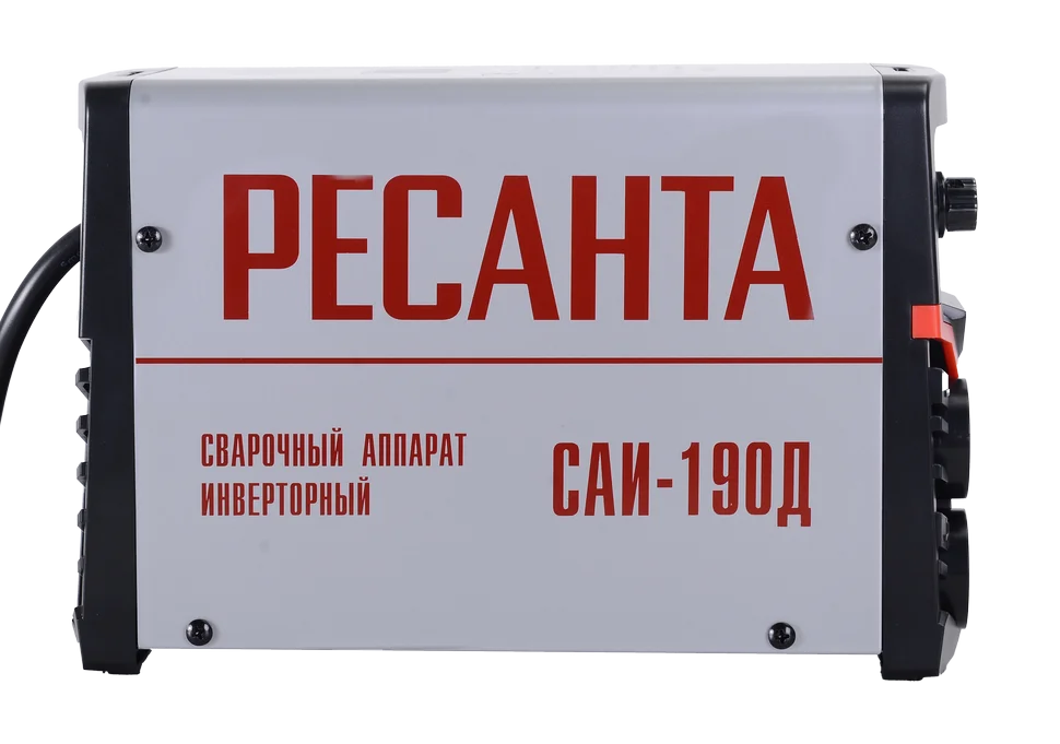 Сварочный аппарат инверторный Ресанта САИ-190Д сварочный аппарат MMA