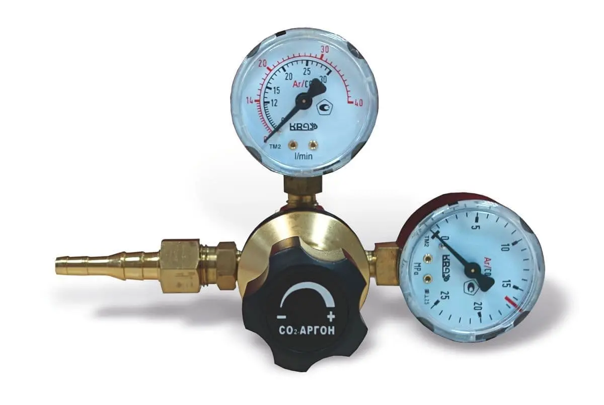 Регулятор для аргона и углекислого газа KRASS У 30/АР 40