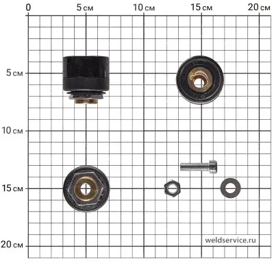 Разъём ОКС35-50 в корпусе со шпилькой