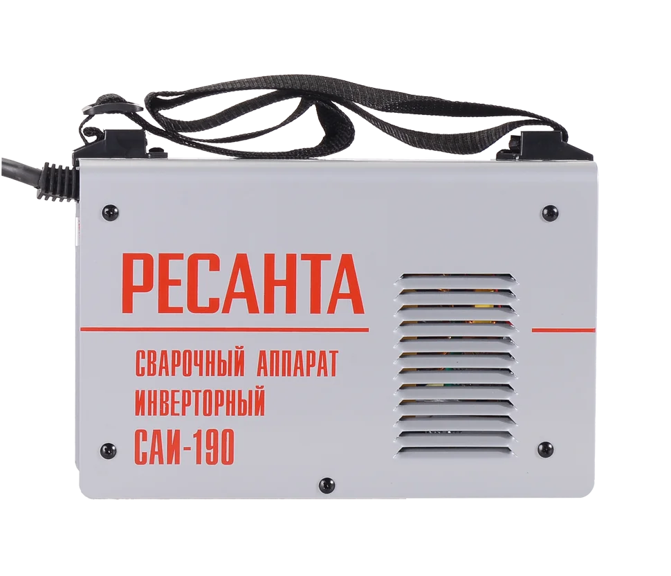 Сварочный аппарат инверторный Ресанта САИ 190 сварочный аппарат MMA