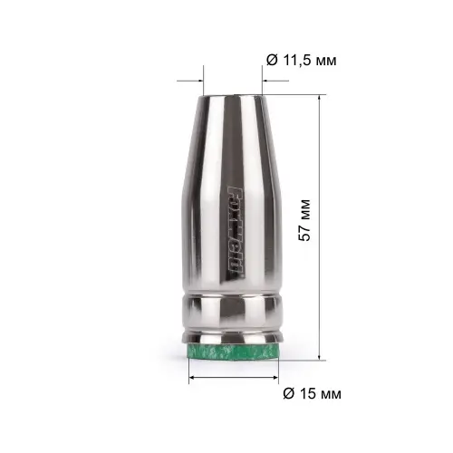 FoxWeld Сопло MIG-25 д.11,5мм сильно конич. (145.0124/MC0022, EP-25/MB-25, пр-во FoxWeld/КНР)