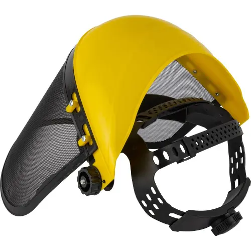 Щиток лицевой из мелкоячеистой металлической сетки JVS-101