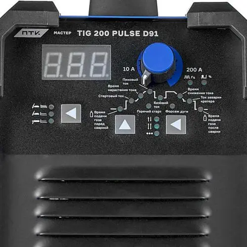 Аргонодуговой сварочный аппарат ПТК МАСТЕР TIG 200 PULSE D91