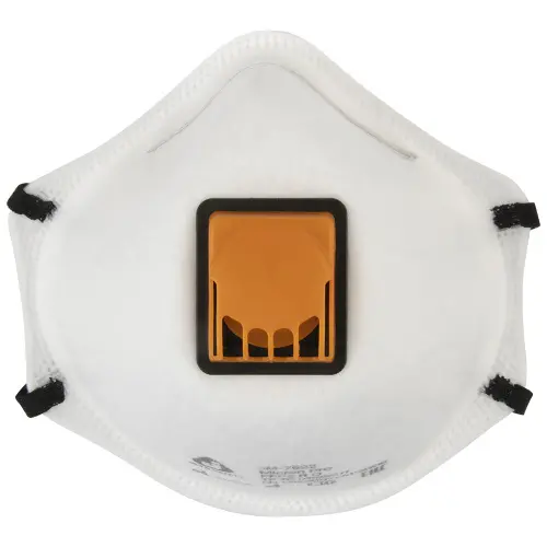 Чашеобразный противоаэрозольный респиратор с клапаном (FFP2 R D) 10 шт. JM-7622