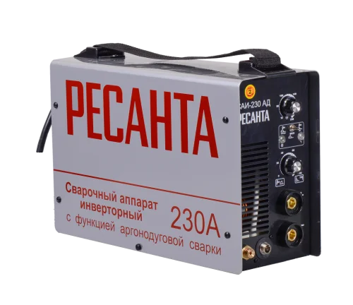 Сварочный аппарат инверторный Ресанта САИ-230 АД (аргонодуговой) сварочный аппарат MMA