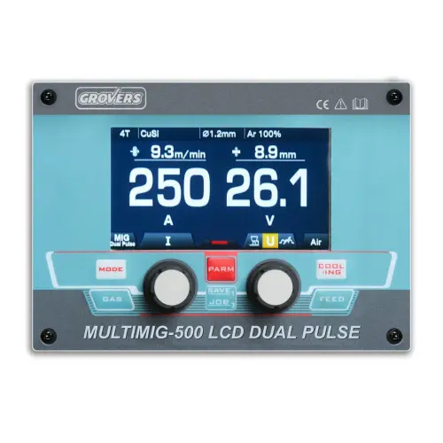 Сварочный полуавтомат GROVERS MULTIMIG-500LCD DUAL PULSE