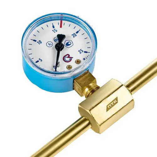 Устройство для заправки баллонов с манометром, L=850