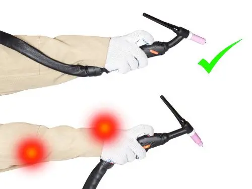 Аргоновая горелка TECH TS 17 F (M12X1), 4 м, IOI6906