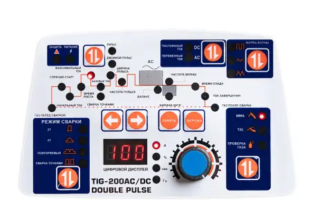 Сварочный инвертор GROVERS ENERGY TIG200 AC/DC DOUBLE PULSE
