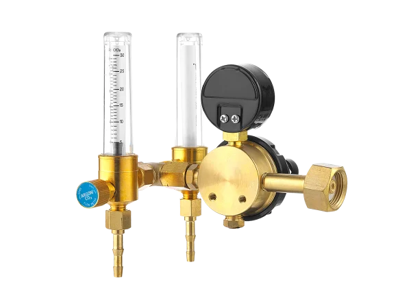 РЕГУЛЯТОР РАСХОДА УНИВЕРСАЛЬНЫЙ СВАРОГ PRO CONTROL AR/CO2 2Р(с 2 ротаметроми)