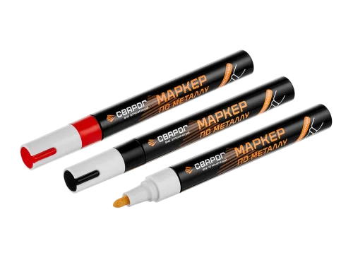 Маркер по металлу 3 мм  , белый