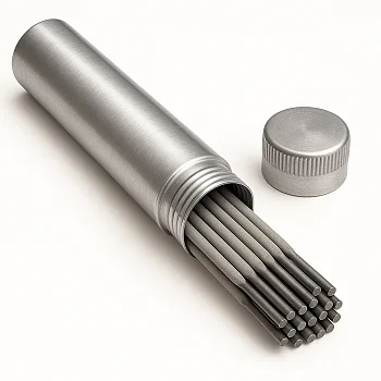 Прокалка и хранение электродов