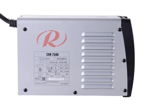 Сварочный аппарат инверторный Ресанта САИ 250К (компакт) сварочный аппарат MMA