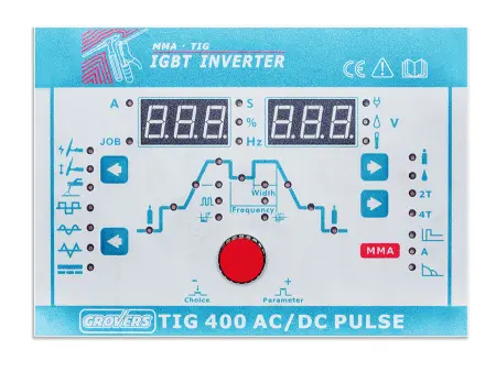 Сварочный инвертор GROVERS TIG 400 AC/DC PULSE