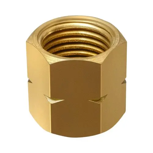 Гайка накидная М12х1,25LH (латунь)