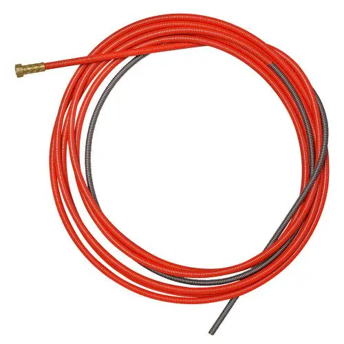 Канал направляющий СТАЛЬ  Красный (1,0-1,2мм) 3.5 м