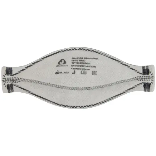 Трехпанельный респиратор с угольным слоем (FFP2 NR D) JM-9328