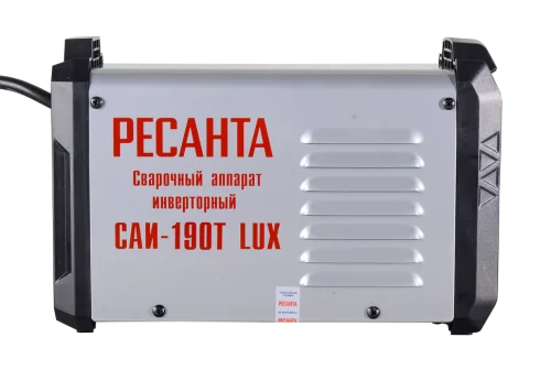 Сварочный аппарат инверторный Ресанта САИ-190Т LUX сварочный аппарат MMA