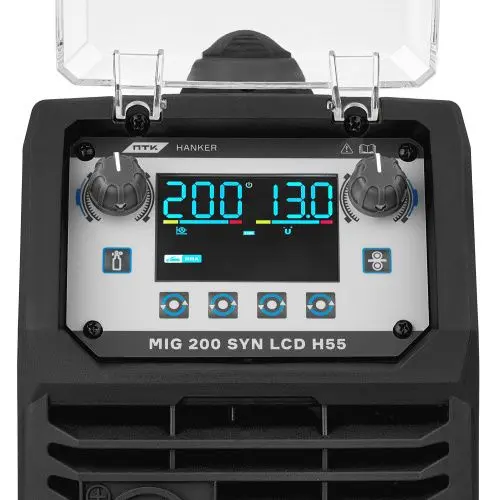 Сварочный полуавтомат ПТК HANKER MIG 200 SYN LCD H55