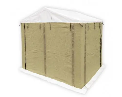Палатка сварщика 2.0х2.0 (ПВХ+брезент)