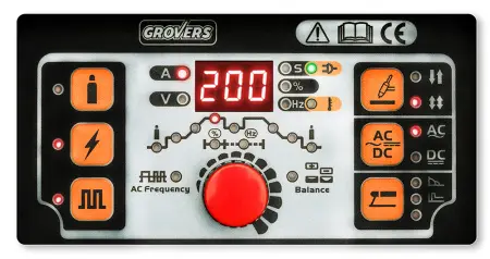 Сварочный инвертор GROVERS WSME 200P AC/DC