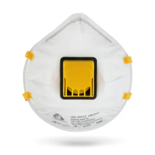 Чашеобразный респиратор с клапаном (FFP1 NR D) 10 шт. JM-8612