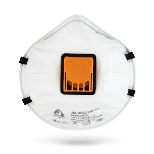 Чашеобразный респиратор с клапаном (FFP2 NR D) 10 шт. JM-8622