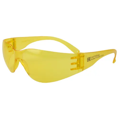 Янтарные облегченные очки из поликарбоната JSG-8712A