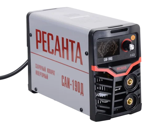 Сварочный аппарат инверторный Ресанта САИ-190Д сварочный аппарат MMA