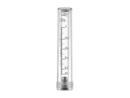 Ротаметр—колба для смесителя Ar/CO2—4Р (CO2 0-1л/мин)