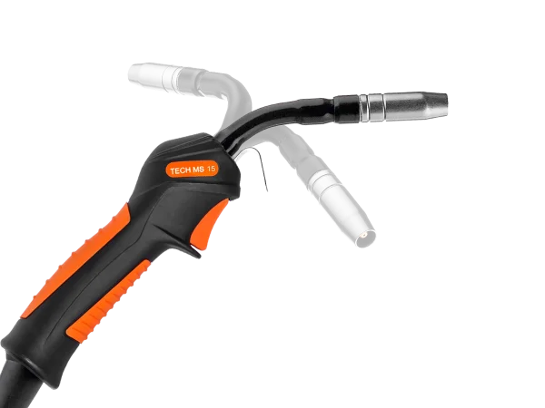 Горелка для полуавтомата с гибким гусаком TECH MS 15 F 3 M