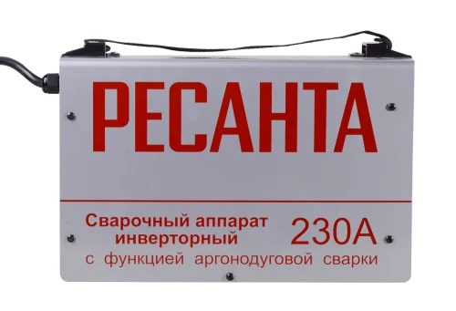 Сварочный аппарат инверторный Ресанта САИ-230 АД (аргонодуговой) сварочный аппарат MMA