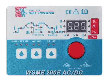 Аргонодуговой сварочный аппарат GROVERS WSME 200E PULSE AC/DC
