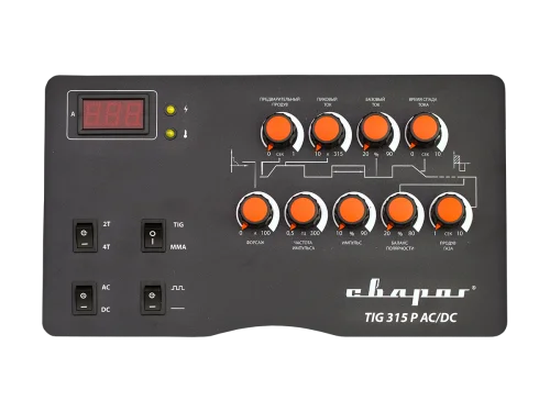 Аргонодуговой сварочный аппарат TECH TIG 315 P AC/DC (E103)