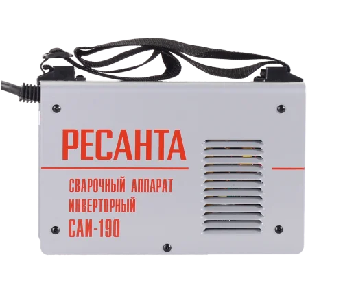 Сварочный аппарат инверторный Ресанта САИ 190 сварочный аппарат MMA