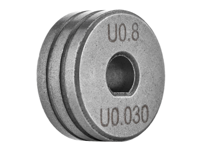 РОЛИК ПОДАЮЩИЙ SPOOL GUN 0.8-1.0 (АЛЮМИНИЙ)