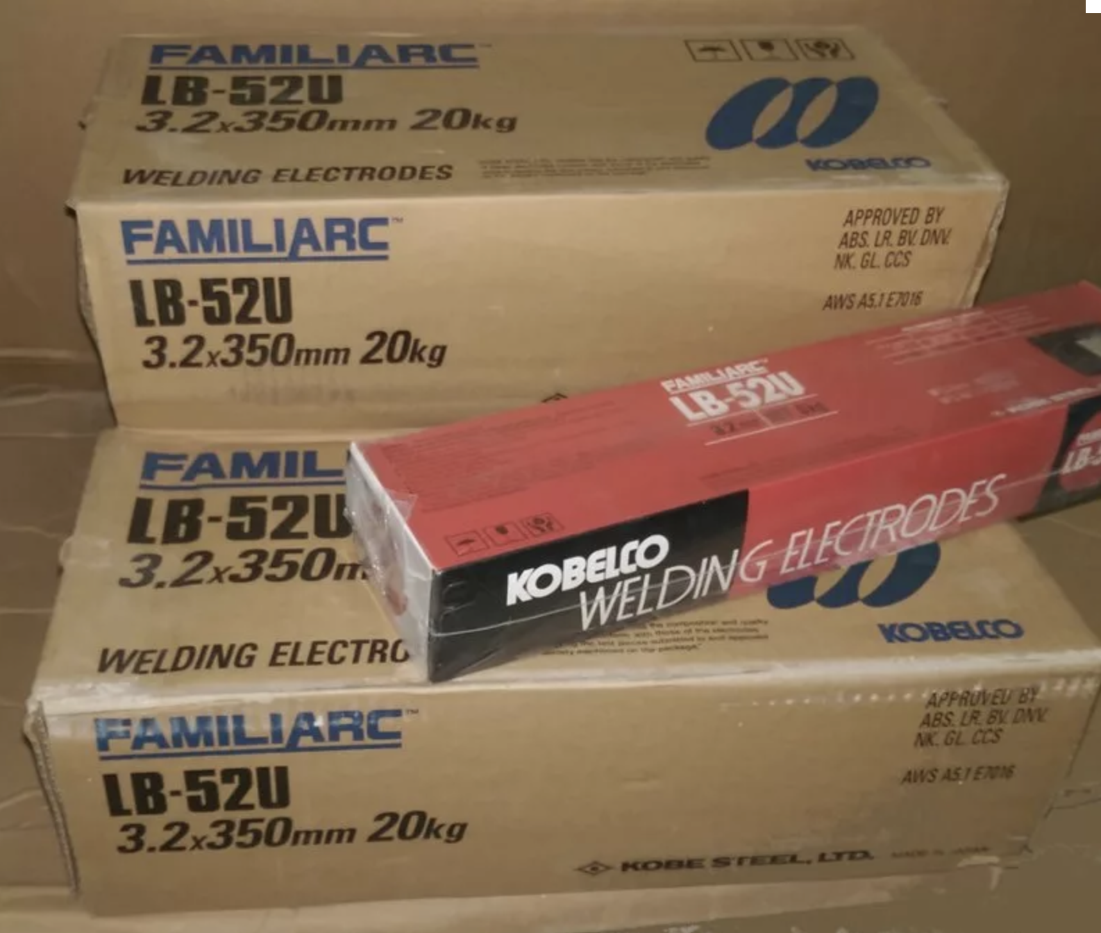 Электроды LB-52U д 4,00х400 мм (5 кг)