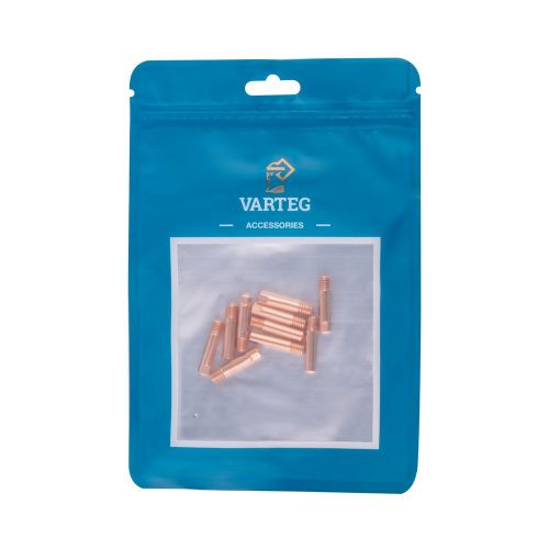 Наконечник М6х25х0.6 прямой Varteg (140.0008/MD0008-06, пр-во FoxWeld/КНР)